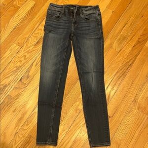 Vigoss Women's Skinny Jeans - Dark Blue